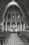 605739 Interieur van de St.-Gerardus Majellakerk (Thomas à Kempisweg 1) te Utrecht.